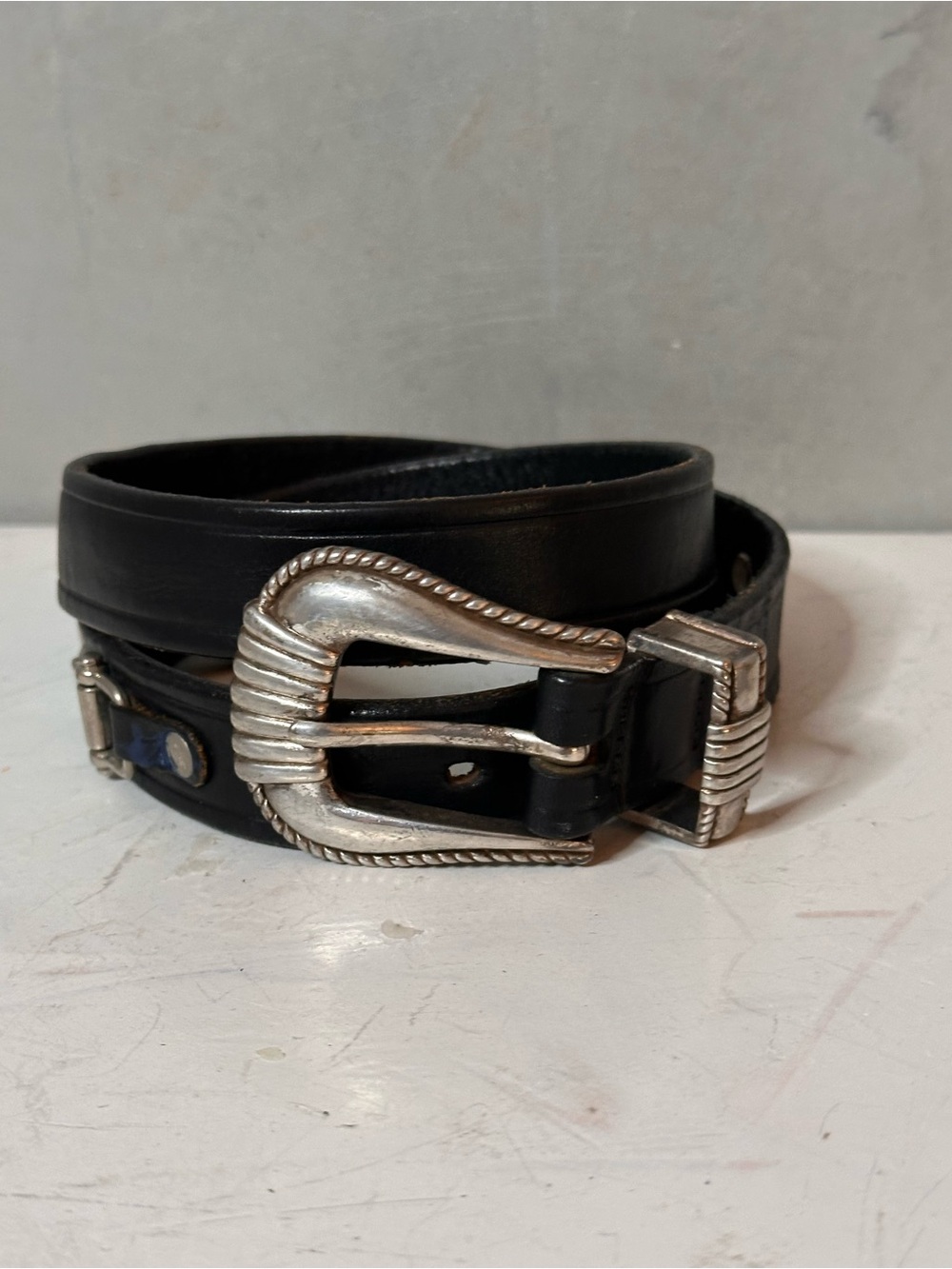 TORY LEATHER ENGLISH BRIDLE LEATHER HORSE BIT BELT 30 - Picture 2 of 7